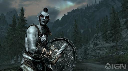 Elder Scrolls V: Skyrim, The - Персонажи Skyrim